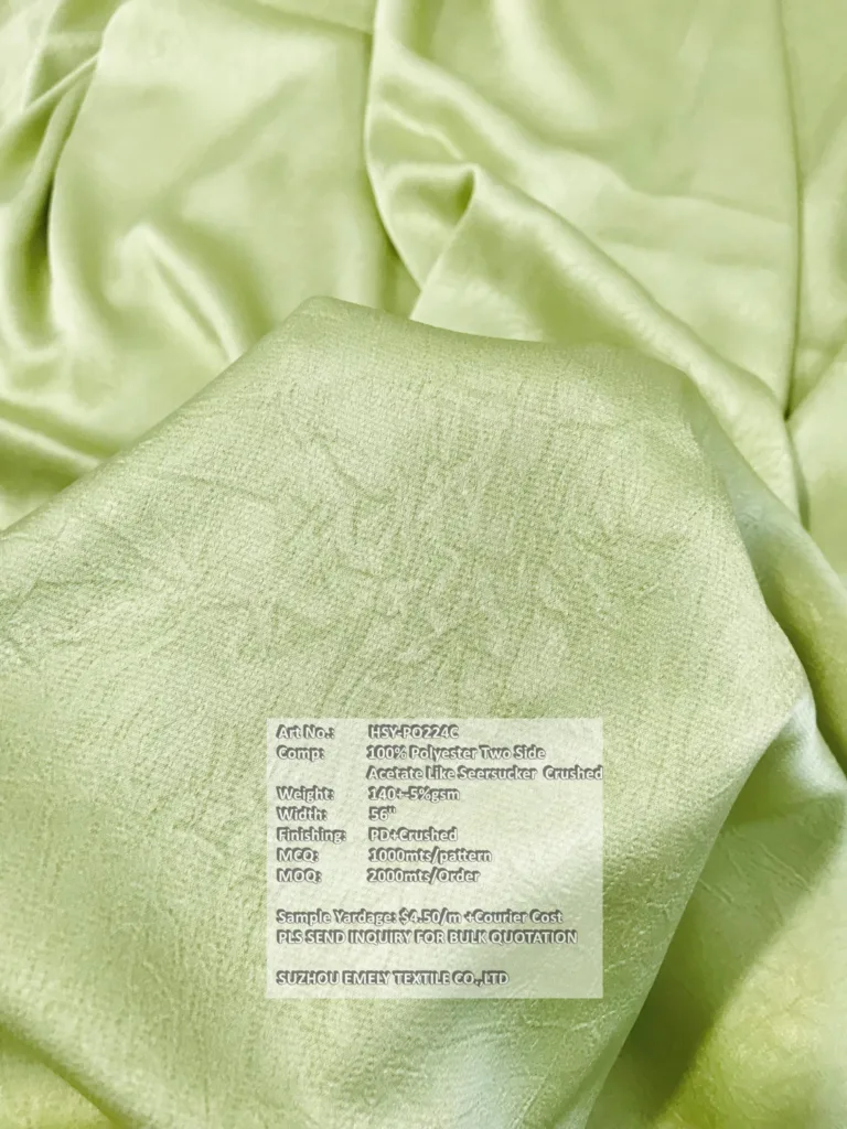 lime cream fabric