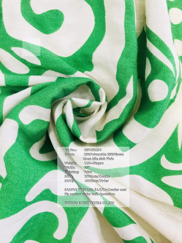 fake linen fabric