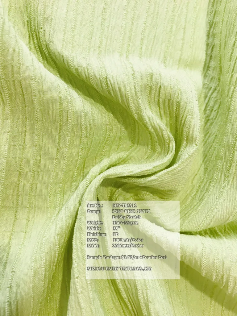lime cream fabric