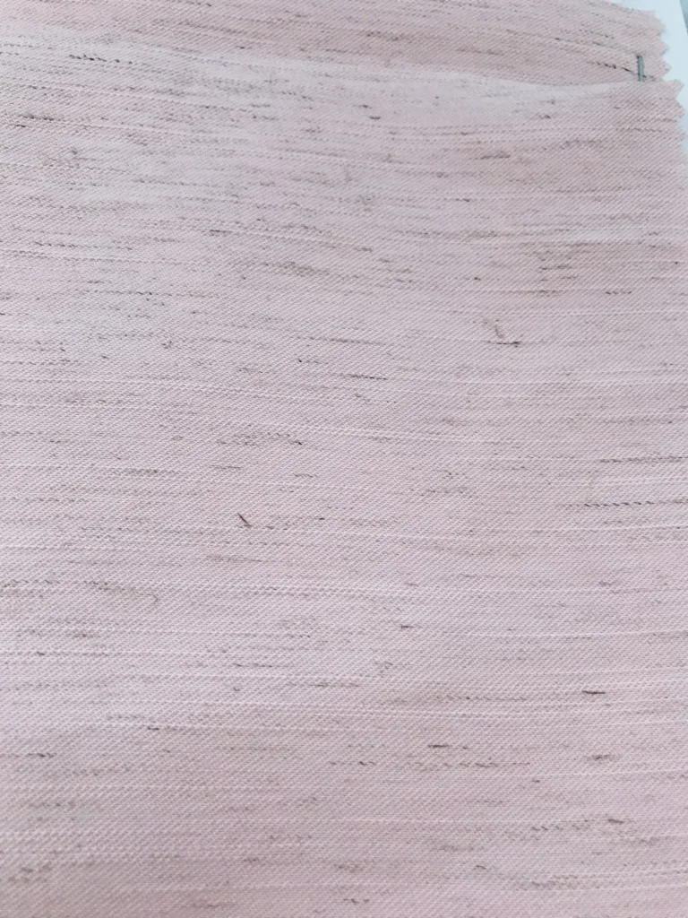 20%T 75%V 5%L Slub Fabric Twill