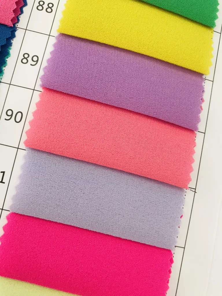 75D Polyester Chiffon Crepe Fabric