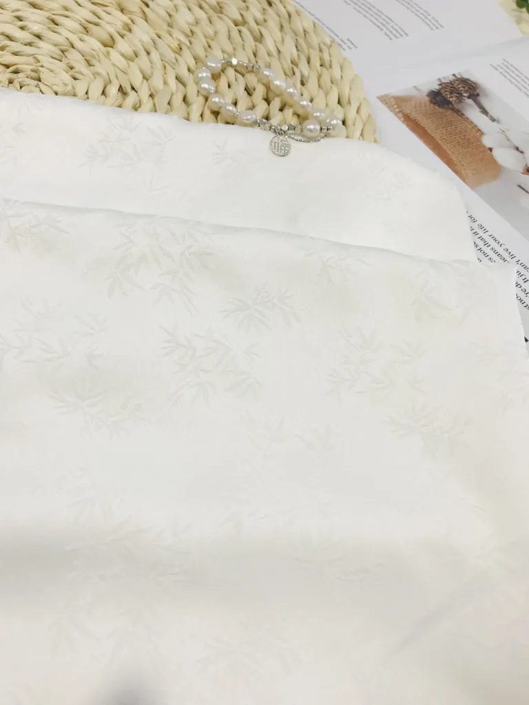 Acetate like Jacquard Satin Fabric (2)