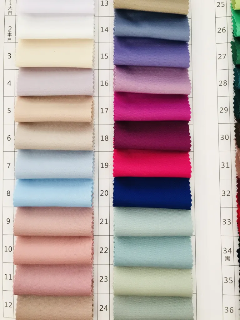 Acetate like double side Satin Fabric
