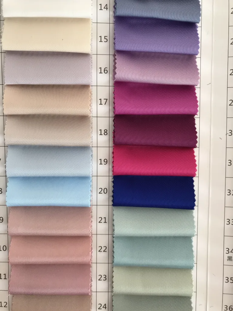Acetate like double side Satin Fabric (2)