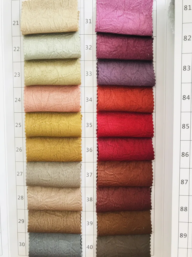 Acetate like double side Seersucker Satin Fabric with Crumple (4)