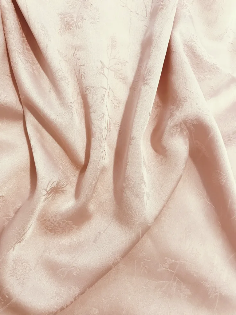 Fake Acetate Jacquard Satin Fabric (3)