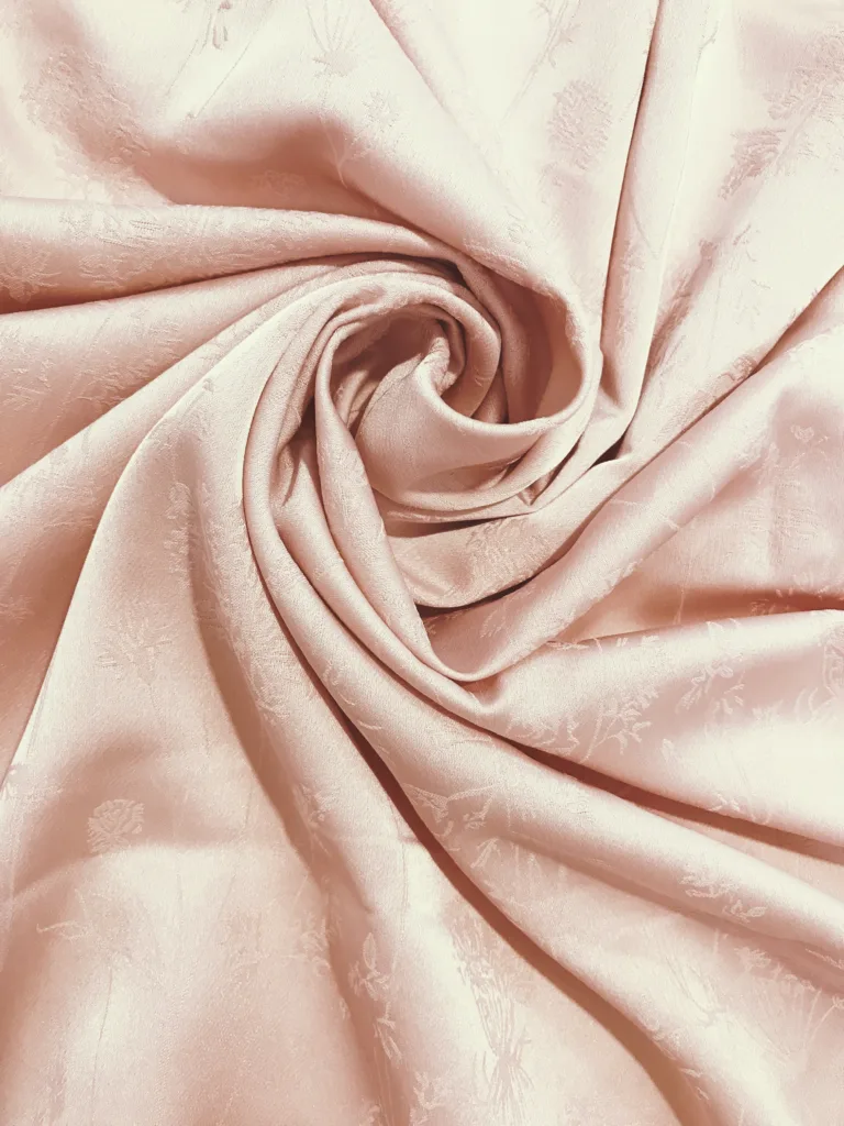 Fake Acetate Jacquard Satin Fabric (4)