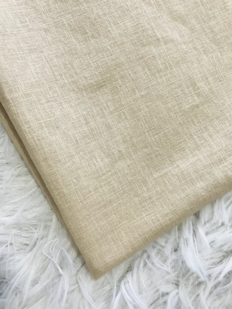 Linen Viscose Stretch Plain Linen (4)
