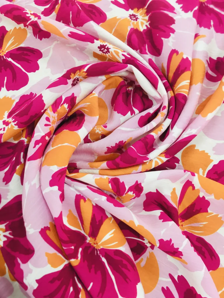 Polyamide Viscose Twill Fabric