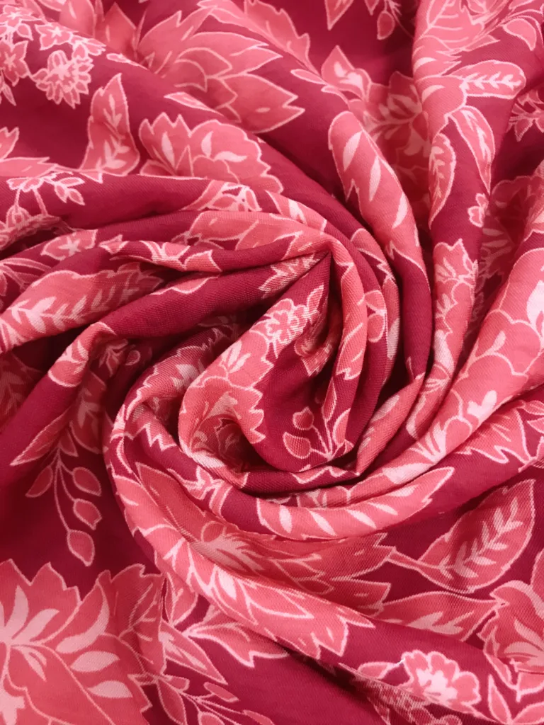 Polyamide Viscose Crinkled Fabric (3)