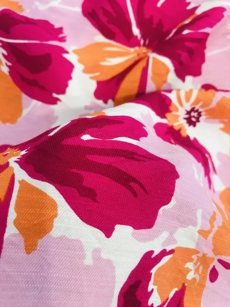 Polyamide Viscose Crinkled Fabric (4)
