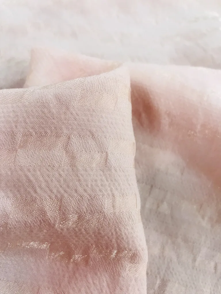 Polyamide Viscose Printed Crinkled fabric (3)