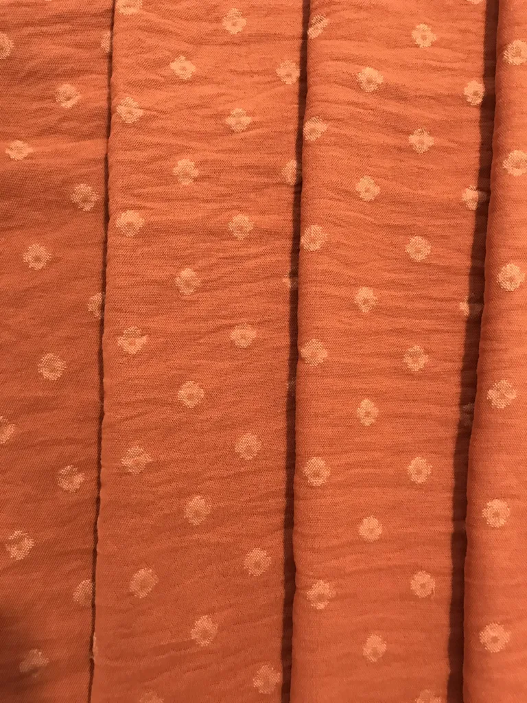 Polyester CEY Dobby Stretch Fabric with dots Design (3)