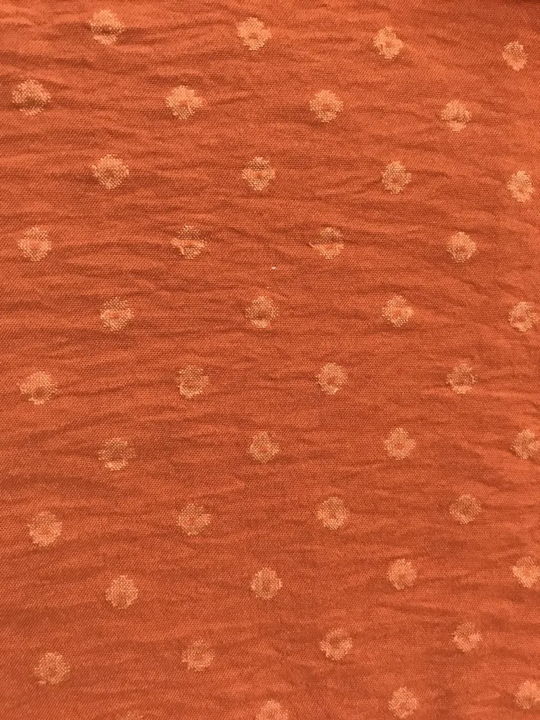 Polyester CEY Dobby Stretch Fabric with dots Design (4)