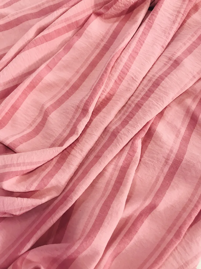 Polyester CEY Jacquard Stretch Fabric Stripe Design