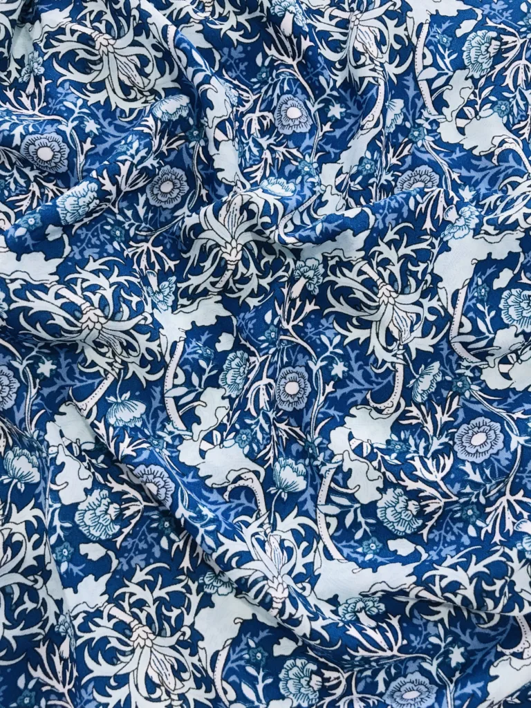 Polyester CREPE printed fabric CDC (4)