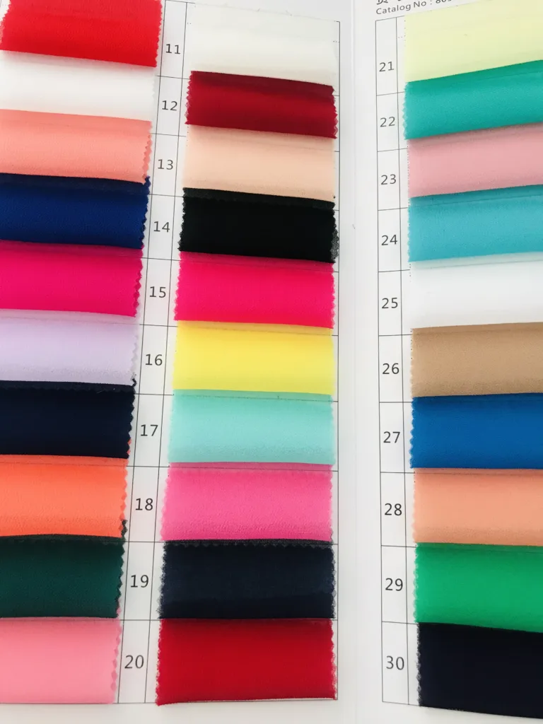 Polyester Chiffon Bead Crepe Fabric (1)