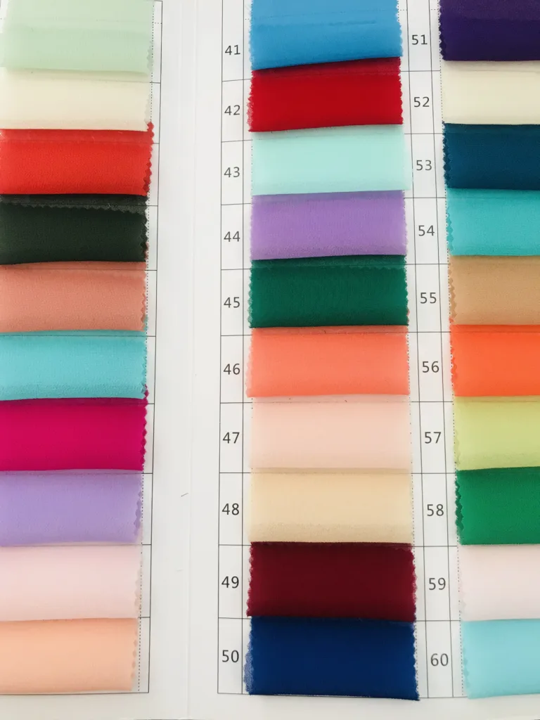 Polyester Chiffon Bead Crepe Fabric (2)