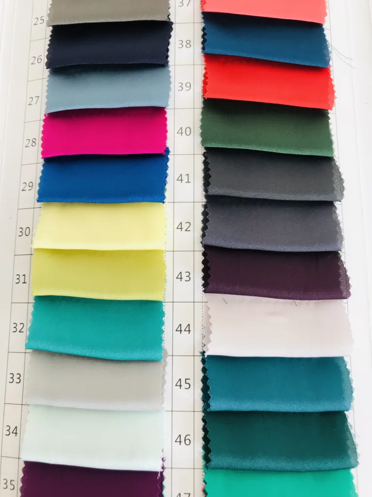 Polyester Chiffon Satin Fabric (2)
