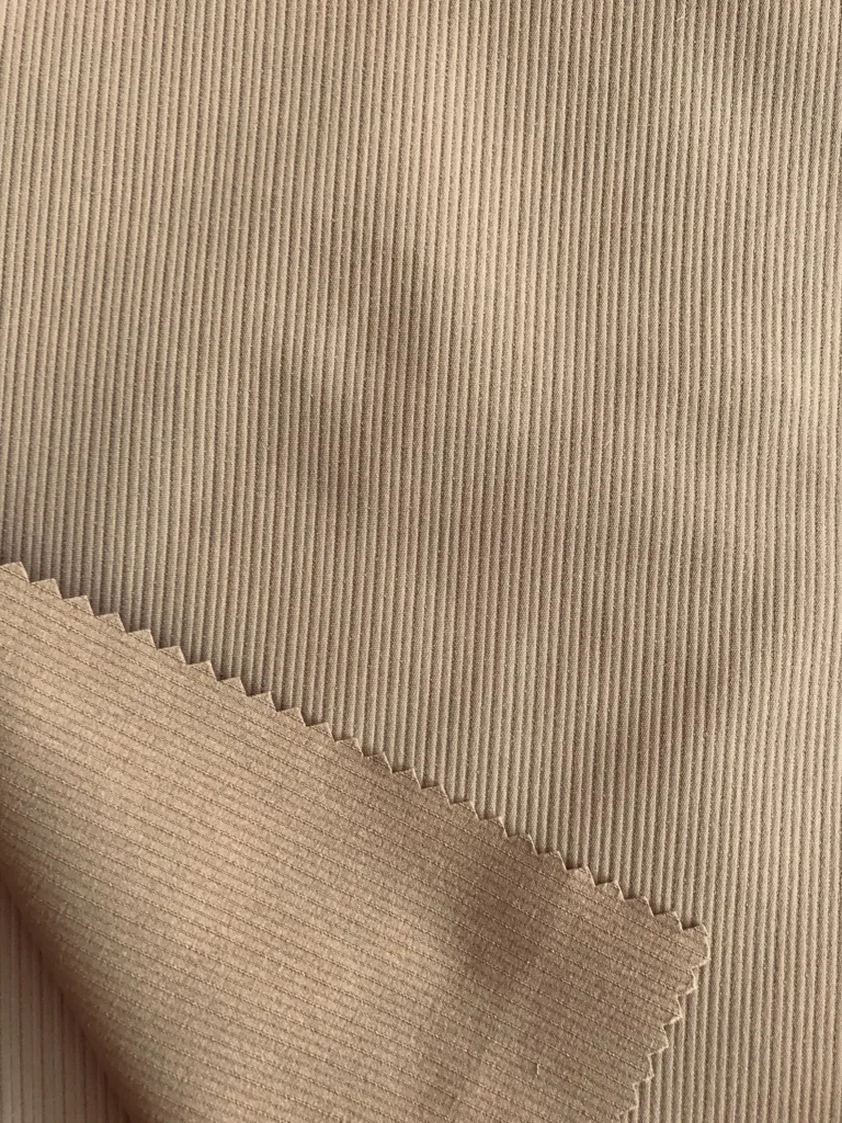 Polyester Cotton like Sorona Stripe fabric (3)
