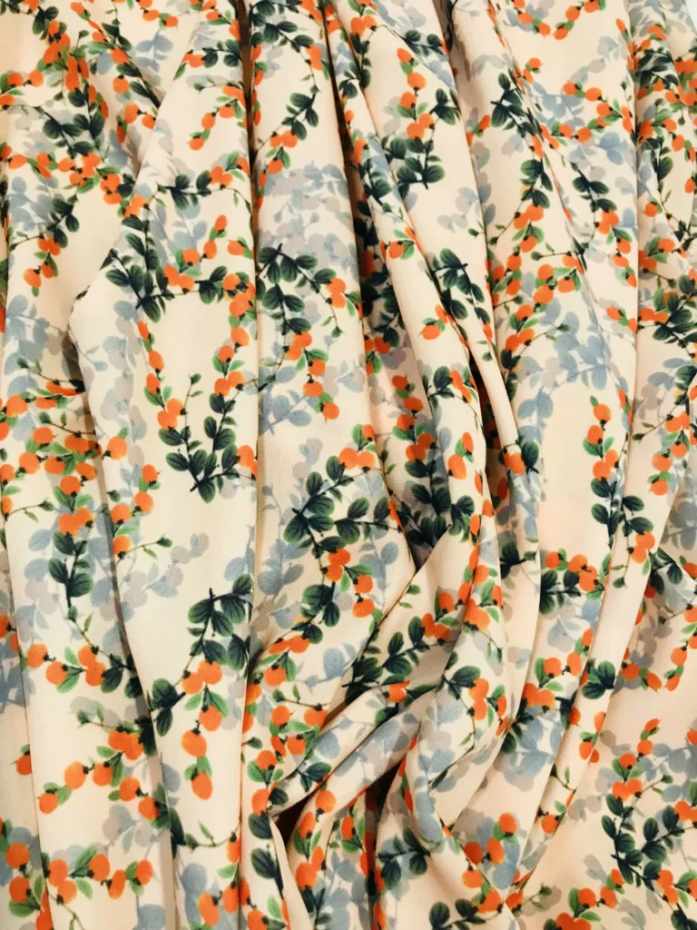 wholesale printed crepe fabric