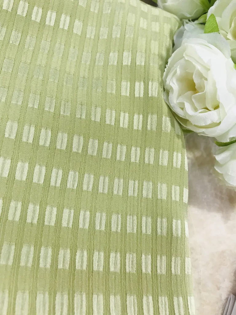 Polyester Dobby Satin Plaidn Fabric (4)