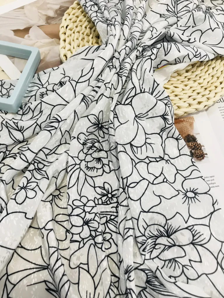 Jacquard Satin