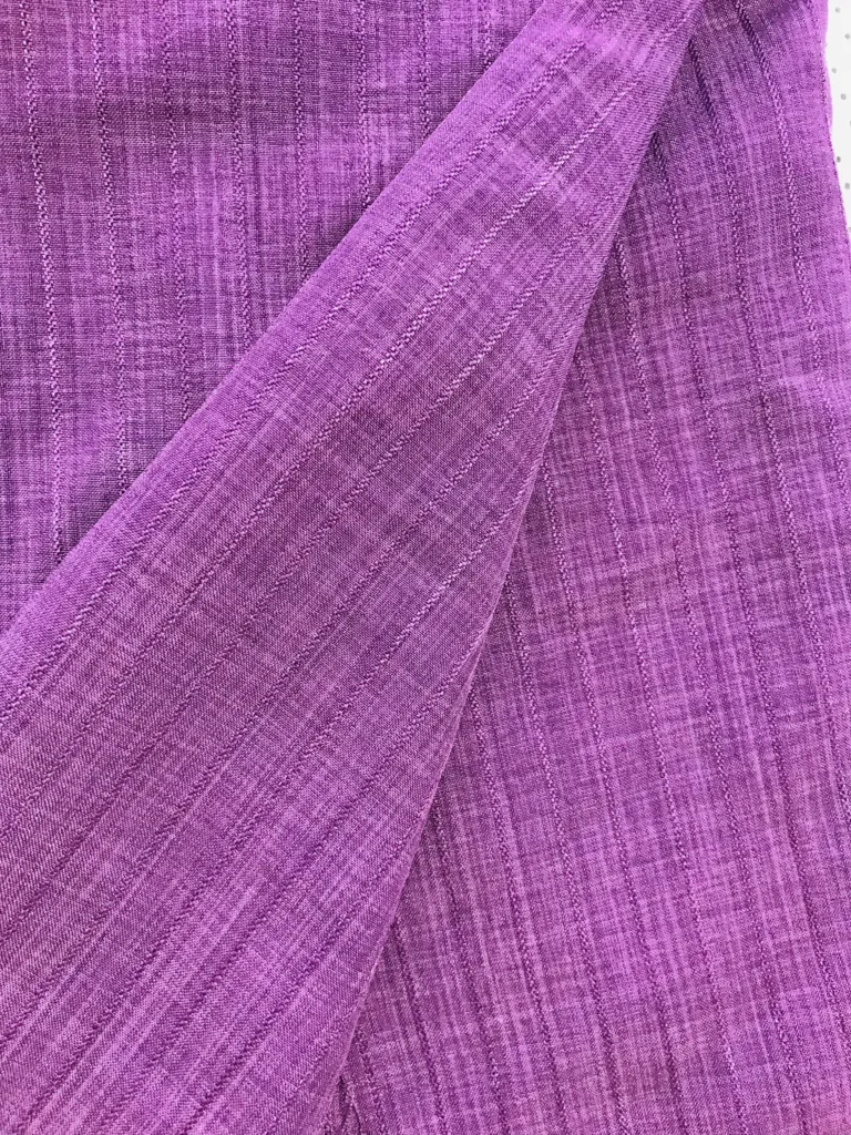 Polyester Linen Like Dobby Stripe Fabric (2)
