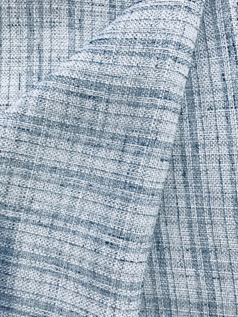 Polyester Linen Like Melange Fabric Rough yarn thick yarn