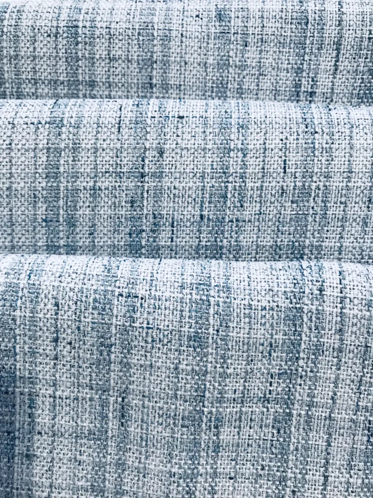 Polyester Linen Like Melange Fabric Rough yarn thick yarn