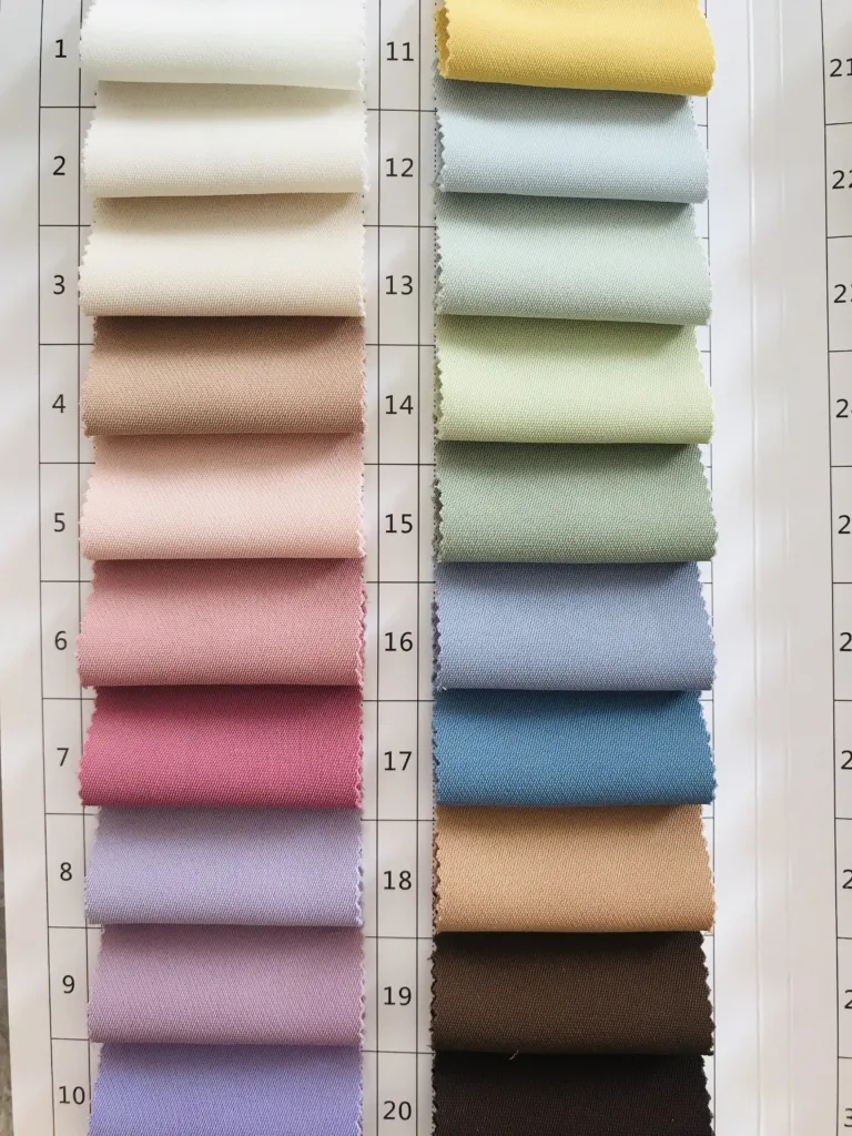 Polyester Linen Like fake linen Fabric (2)