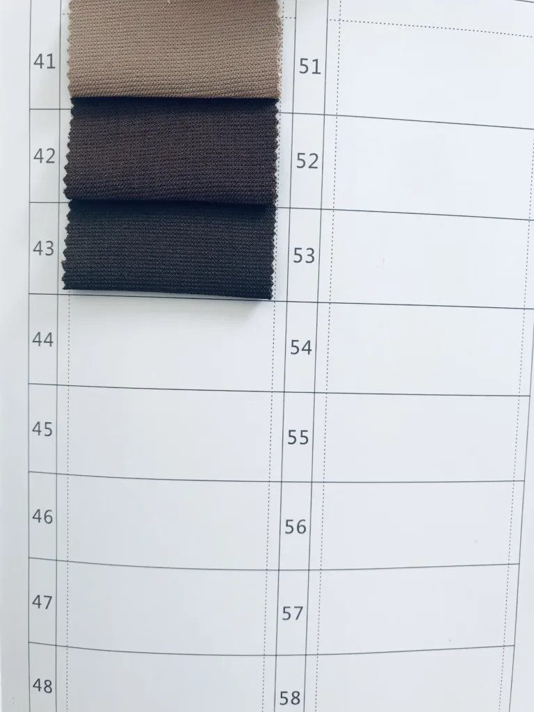 Polyester Linen Like fake linen fabric Melange style (3)