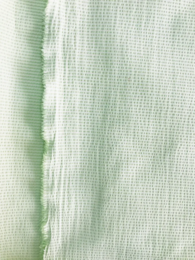 Polyester Stretch seersucker fabric two tone