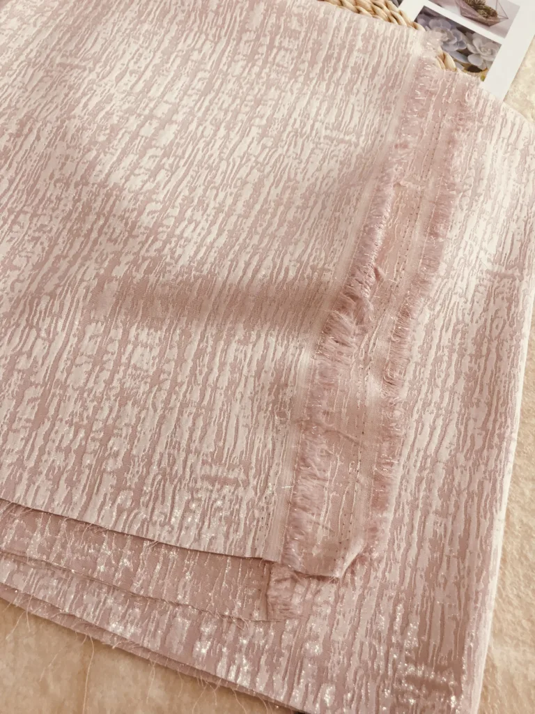Polyester Viscose TR Jacquard Fabric