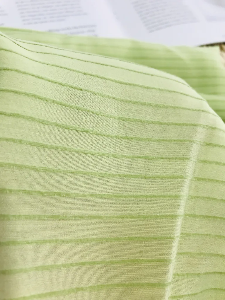 Polyester Viscose TR Jacquard Fabric (3)