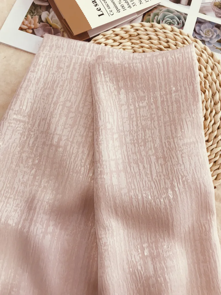 Polyester Viscose TR Jacquard Fabric