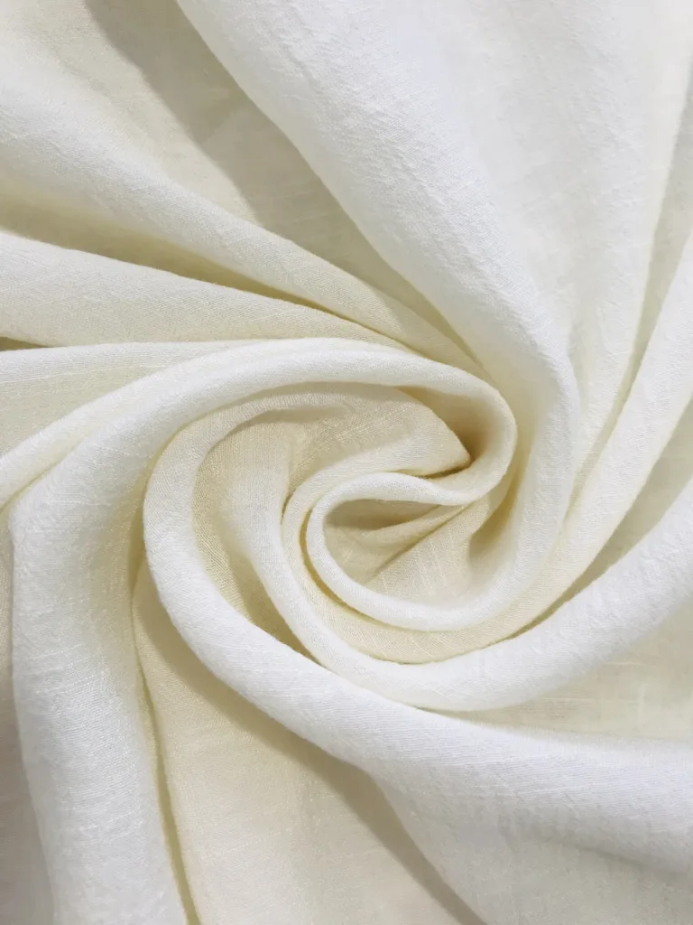 Polyester Viscose TR Linen Like Slub