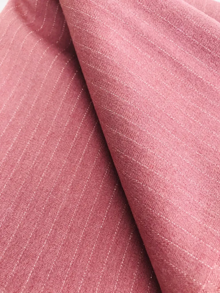 Polyester Viscose TR Lurex Stripe (3)
