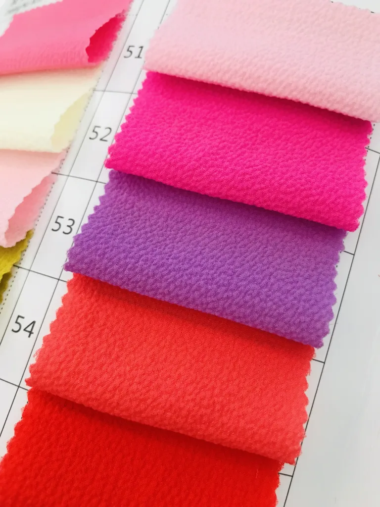 Polyester stretch seersucker bubble Fabric
