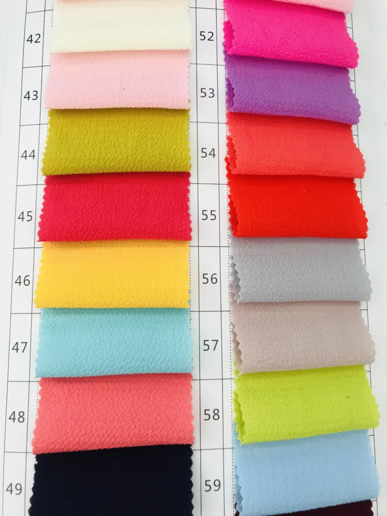 Polyester stretch seersucker bubble Fabric (5)
