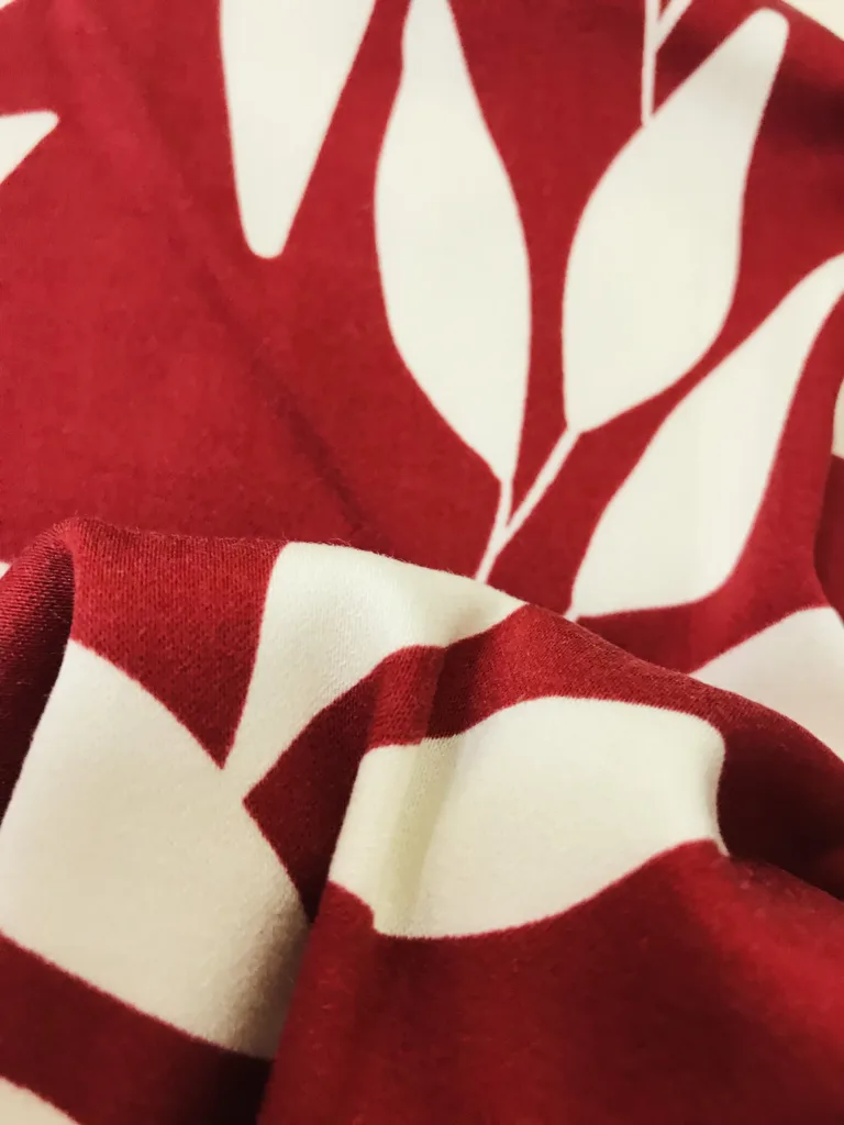 Printed stretch viscose satin (2)