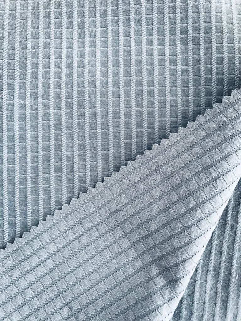 T400 Jacquard Check 2 layer fabric for coat,outwear, jackets,pants, suits (2)