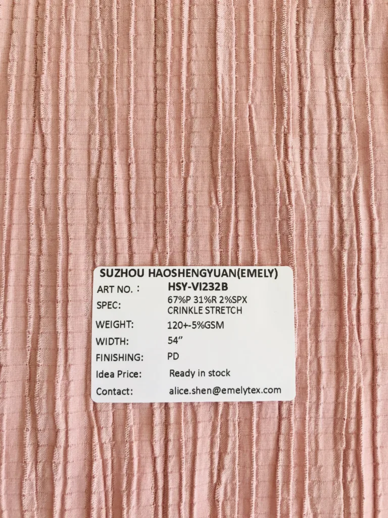 TR dobby stripe fabric in stock