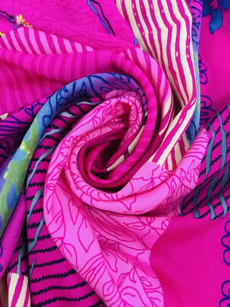 VISCOSE SATIN FABRIC