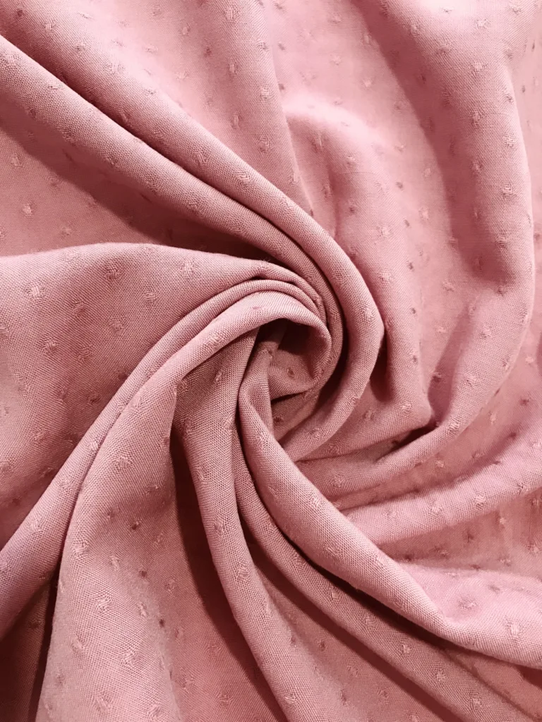 Viscose Jacquard Fabric Dots Design (2)