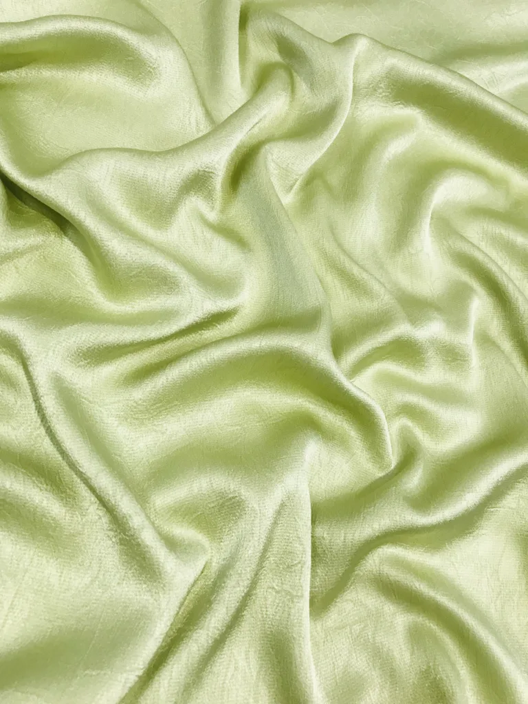 Acetate like double side Seersucker Satin Crushed