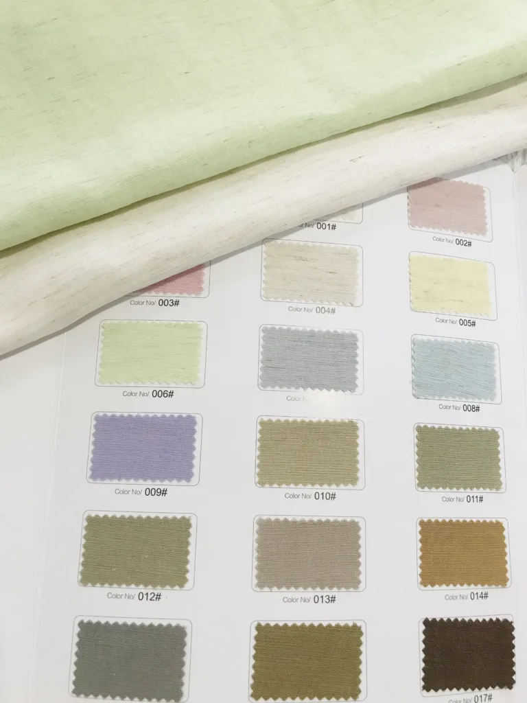 blended lyocell Linen fabric (10)