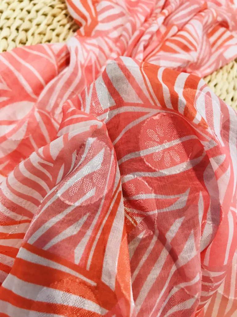 jacquard chiffon printed fabric (3)