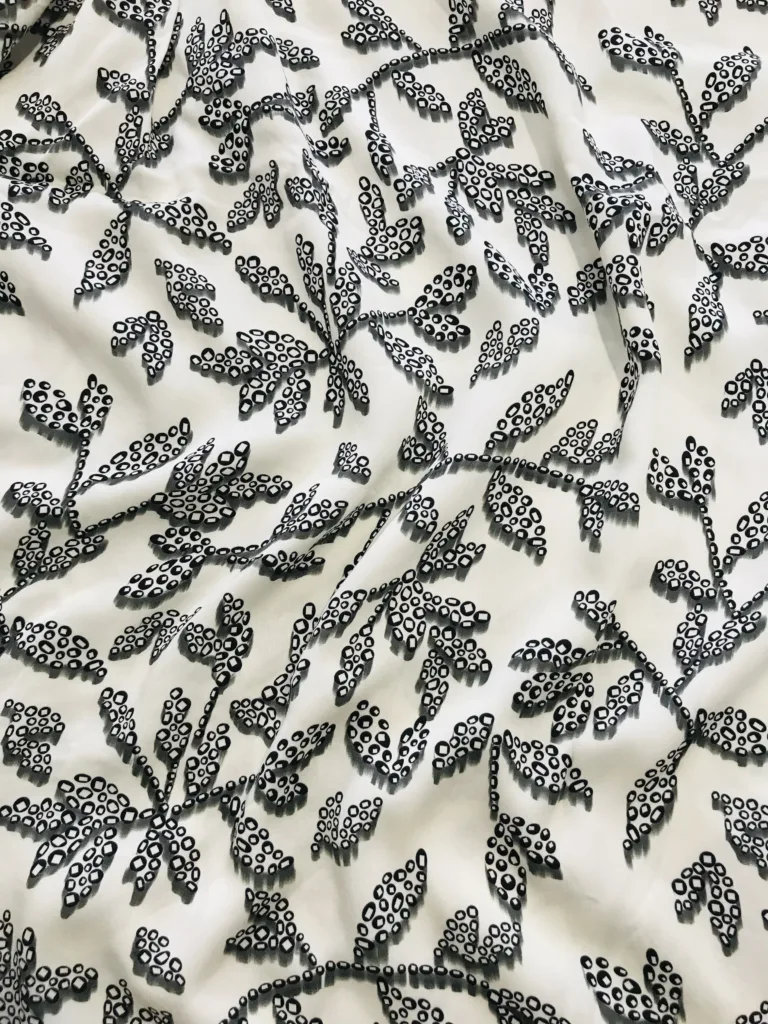 Printed Viscose Satin Fabric