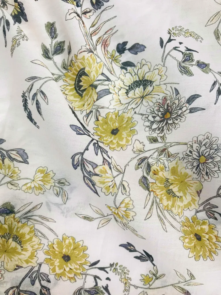 printed blended TENCEL FABRIC